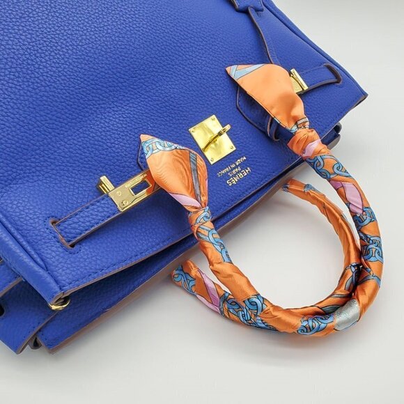 Skinny Scarf | Hand Bag, Neck Scarf (2 pieces) - Color Set #1 / Brand NEW - Picture 12 of 16